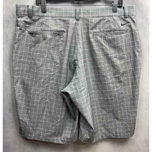 Nike Mens Golf Dri-Fit Tour Performance Chino Shorts Size 38 Gray Plaid - Picture 3 of 10